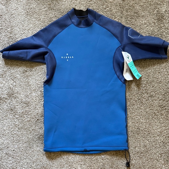 HIGH SEAS II 1MM SHORT SLEEVE WETSUIT JACKET - Picture 1 of 7